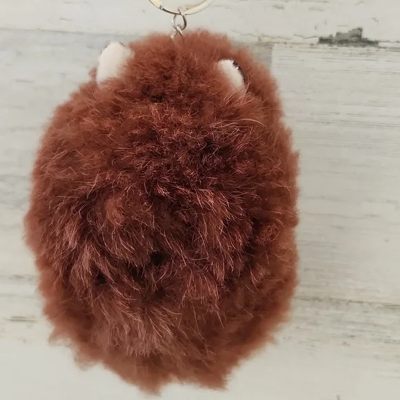 TERRA BABY ALPACA FUR KEYCHAIN/BAG CHARM - Picture 4 of 7